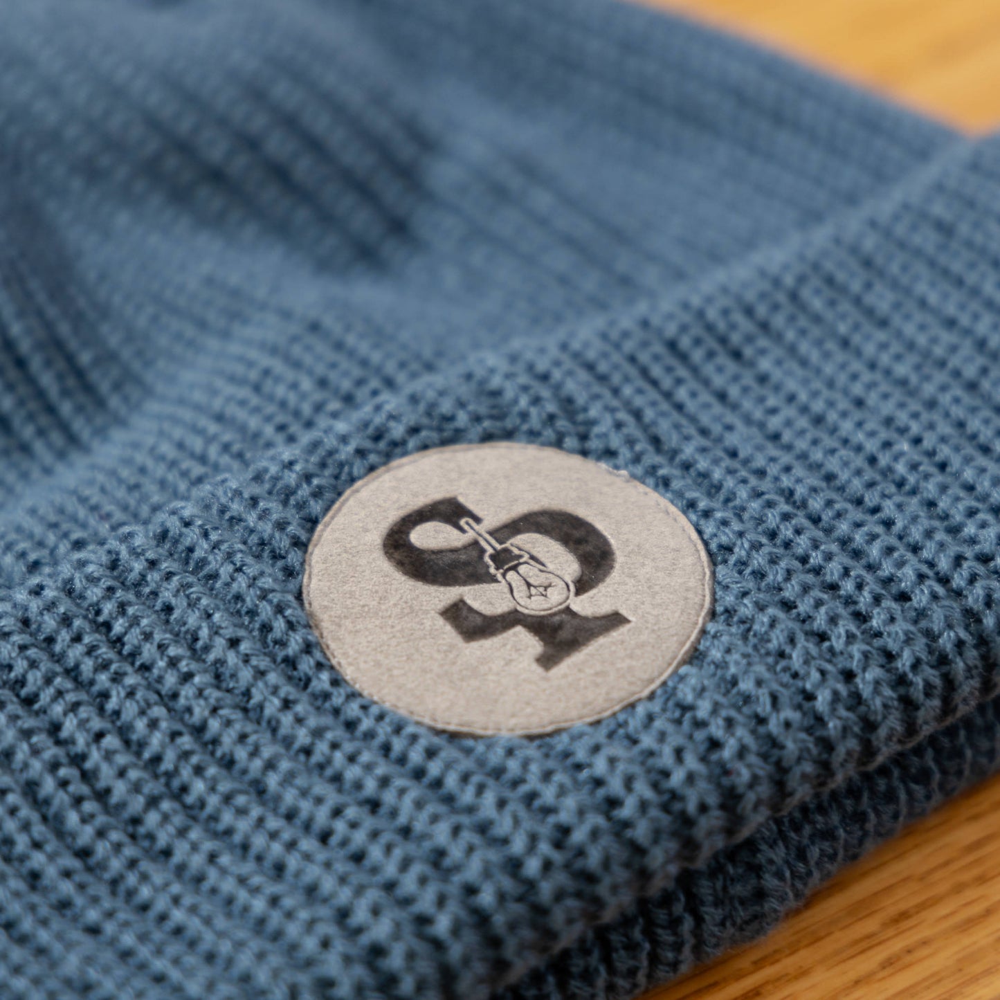 SP Logo Beanie - Slate Blue