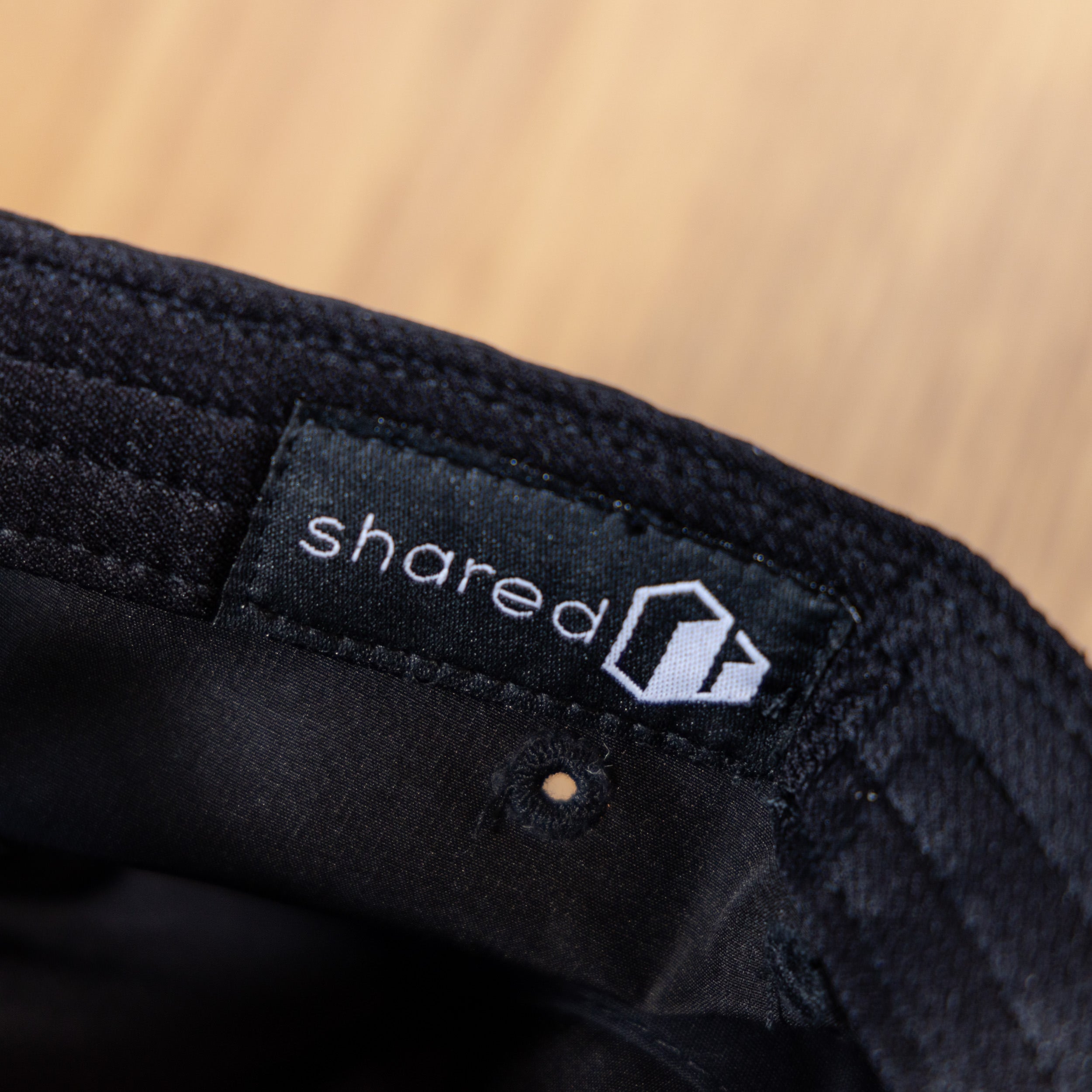 Shared Black 5-Panel Hat
