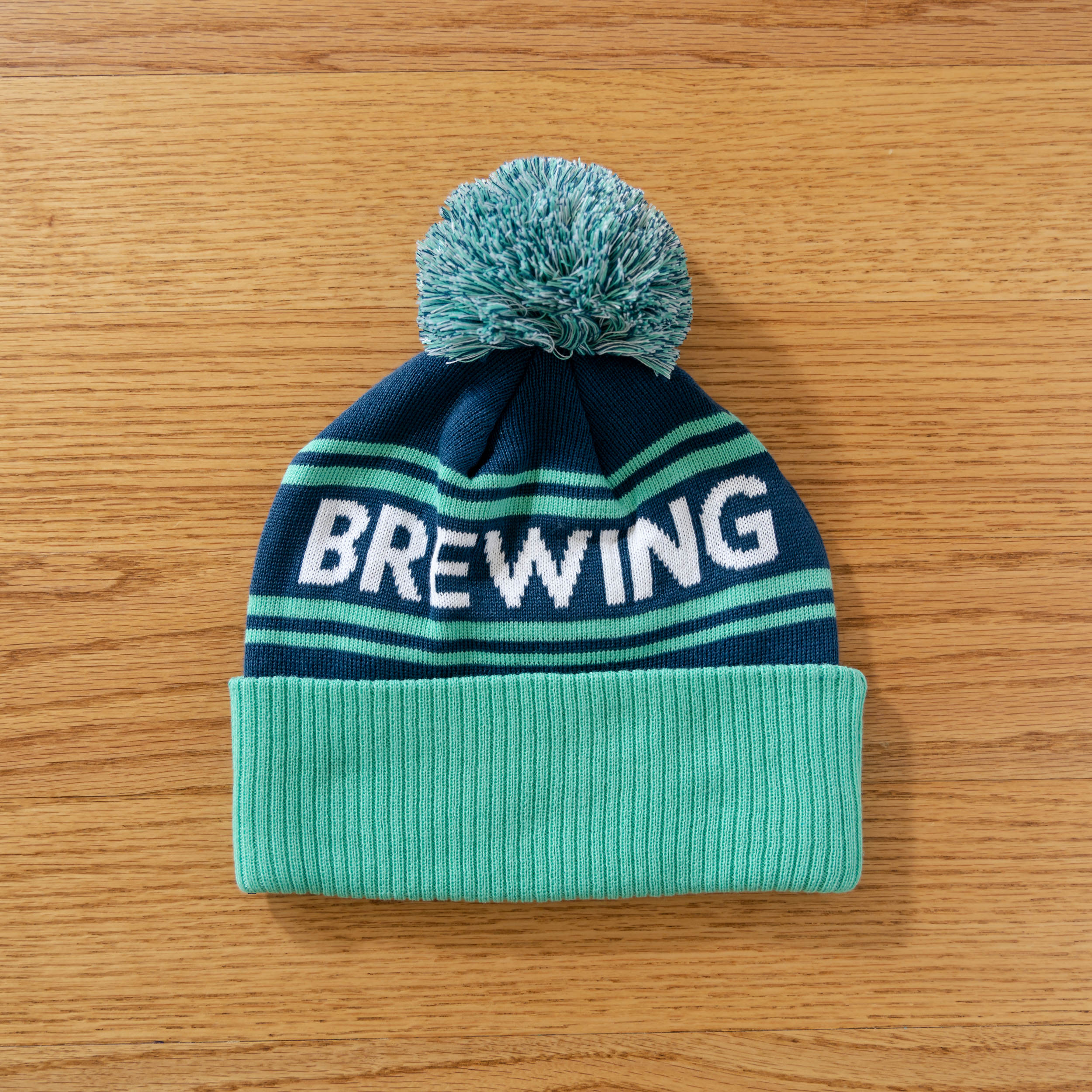 Shared Old School Pom Beanie