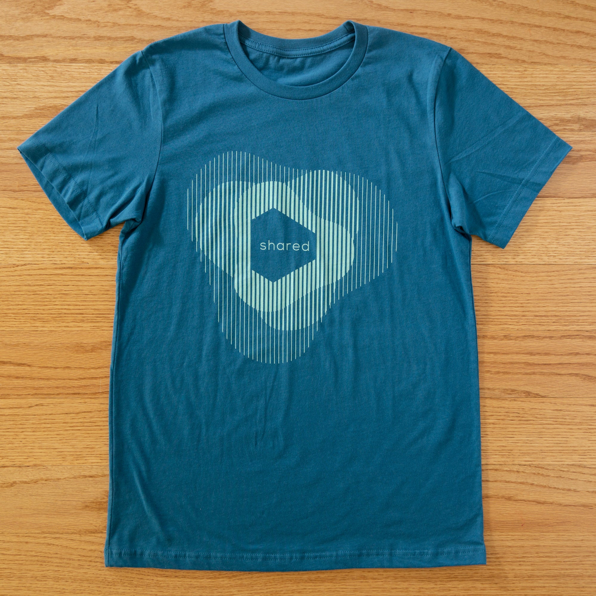 Shared Parfait Logo T-Shirt - Deep Teal