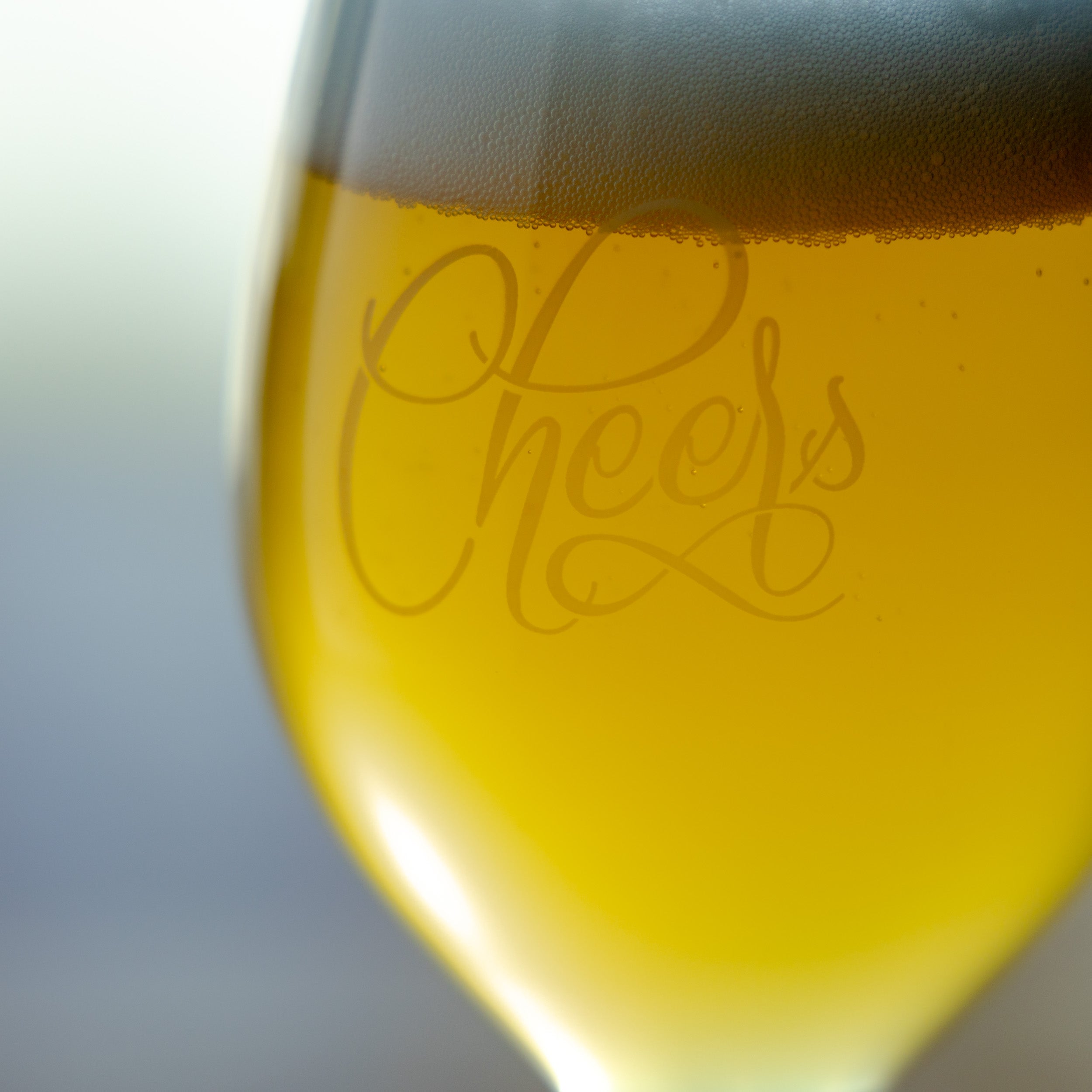 Side Project Cheers Wine Glass