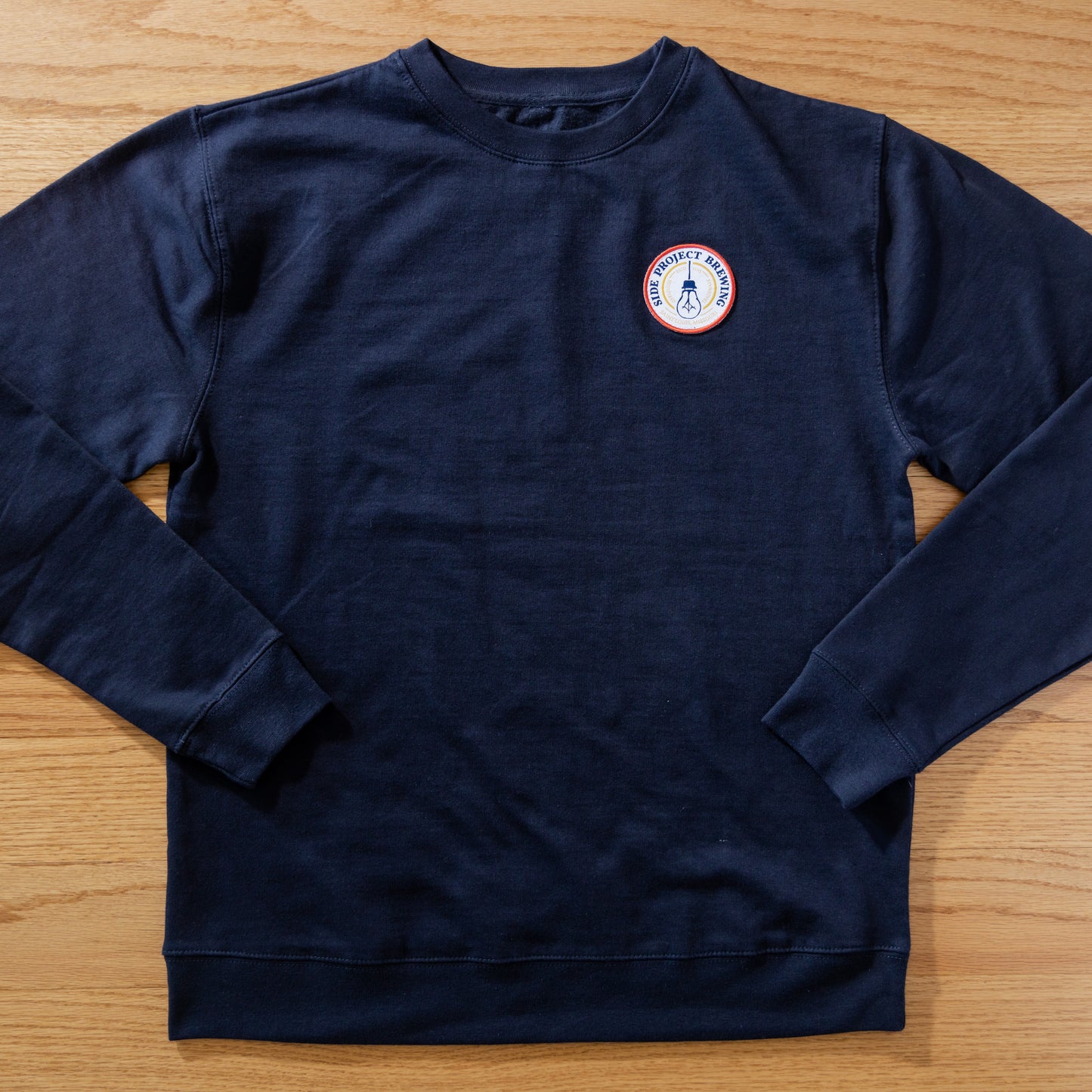 Americana Patch Crewneck - Navy