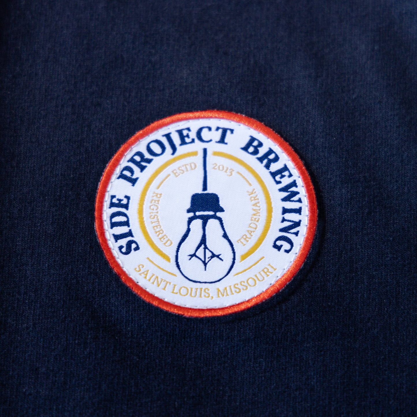 Americana Patch Crewneck - Navy