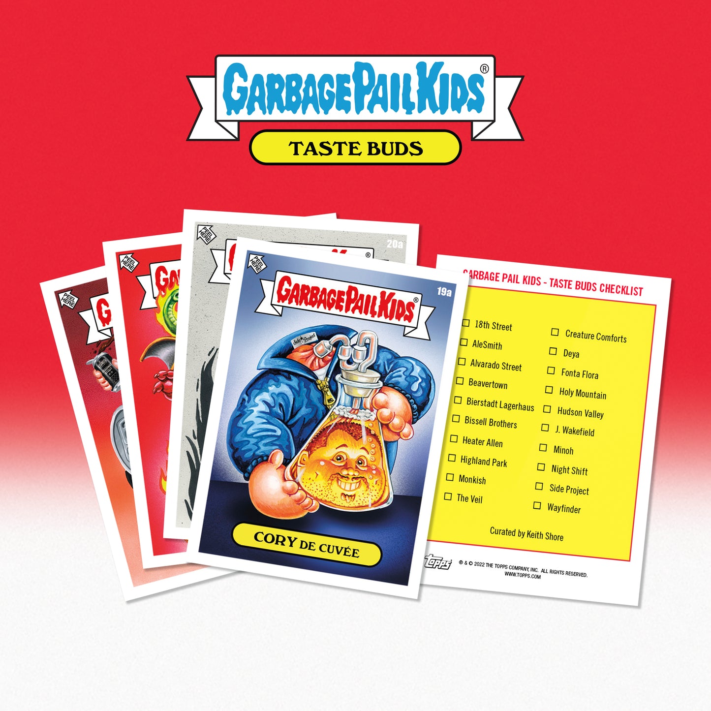 2022 Topps Garbage Pail Kids - Taste Buds Series 2