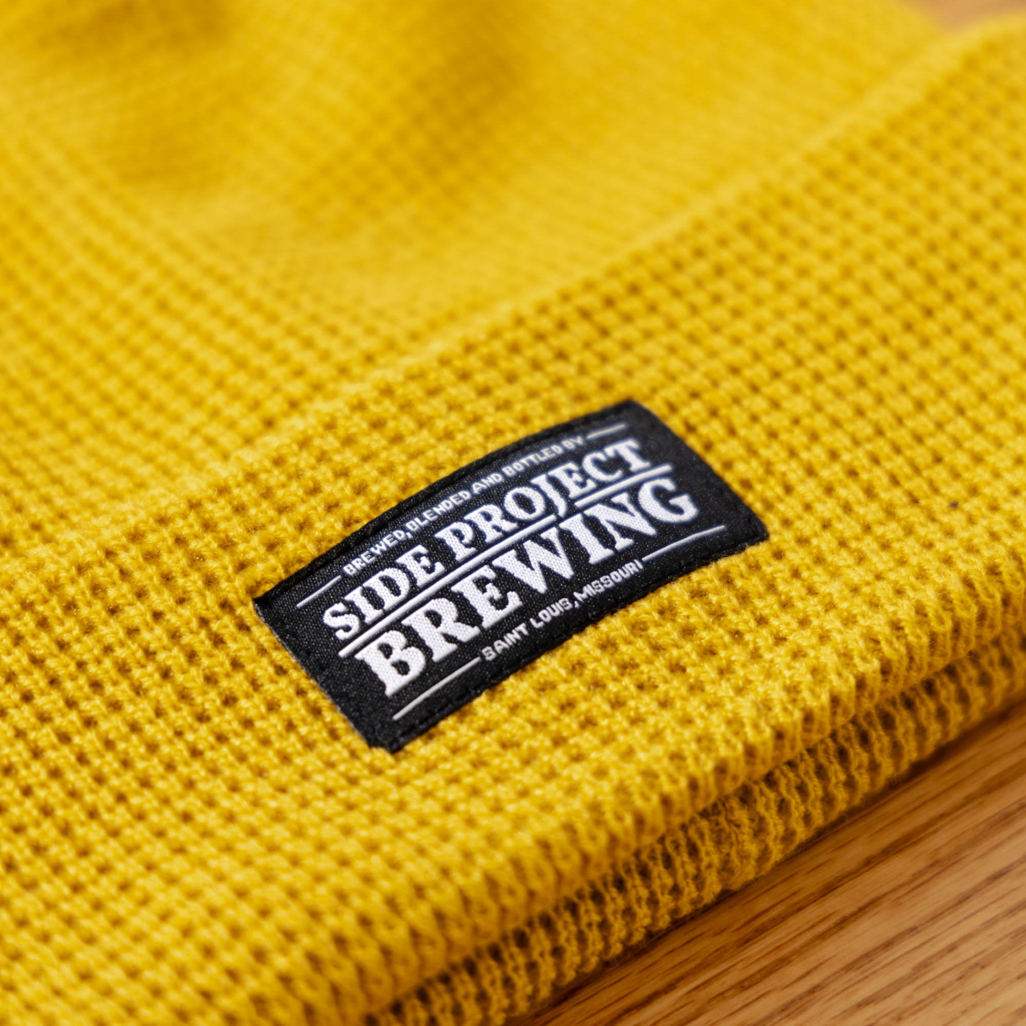 Side Project Mustard Beanie