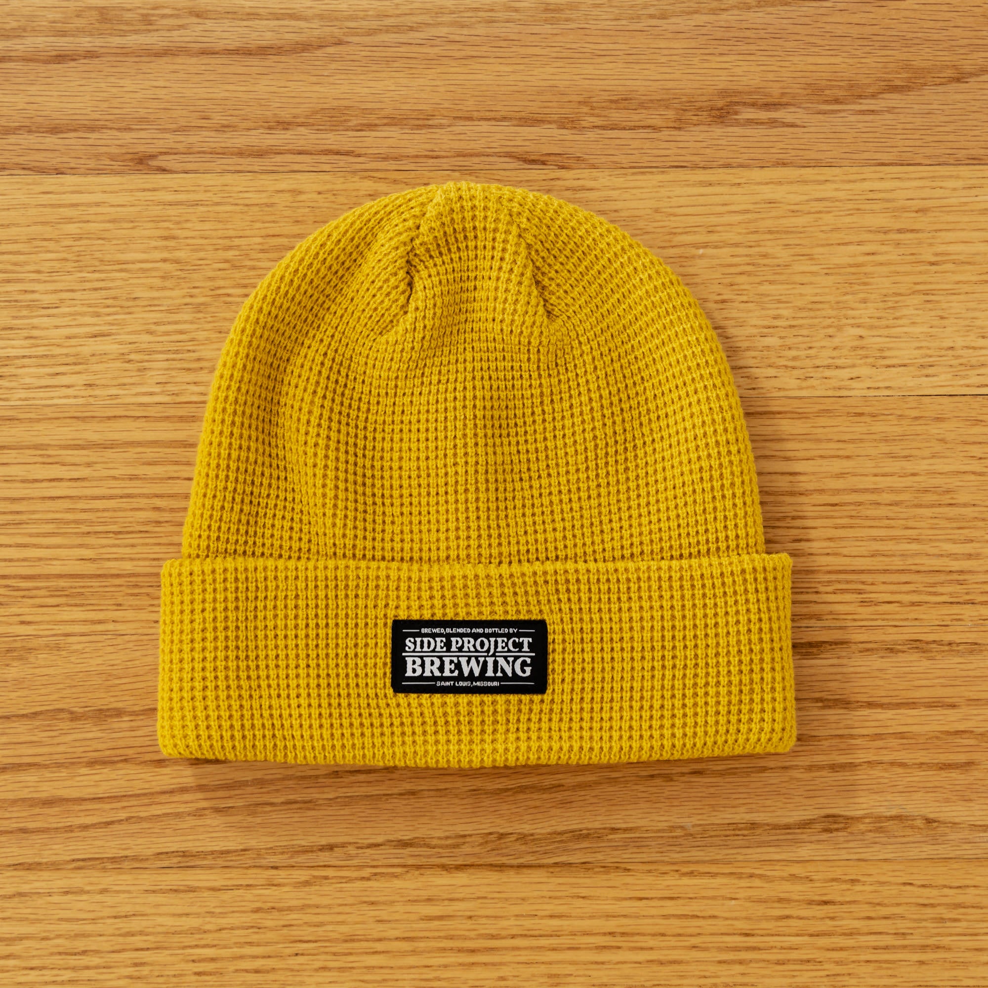 Side Project Mustard Beanie