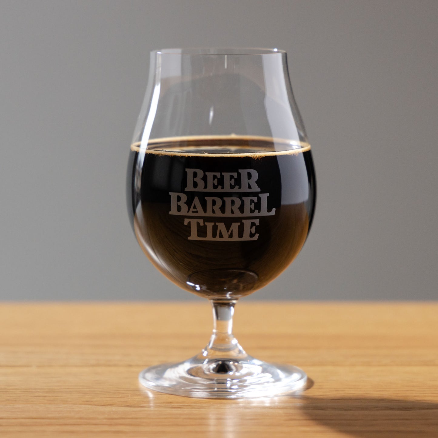 Two-pack:  Beer : Barrel : Time Glassware