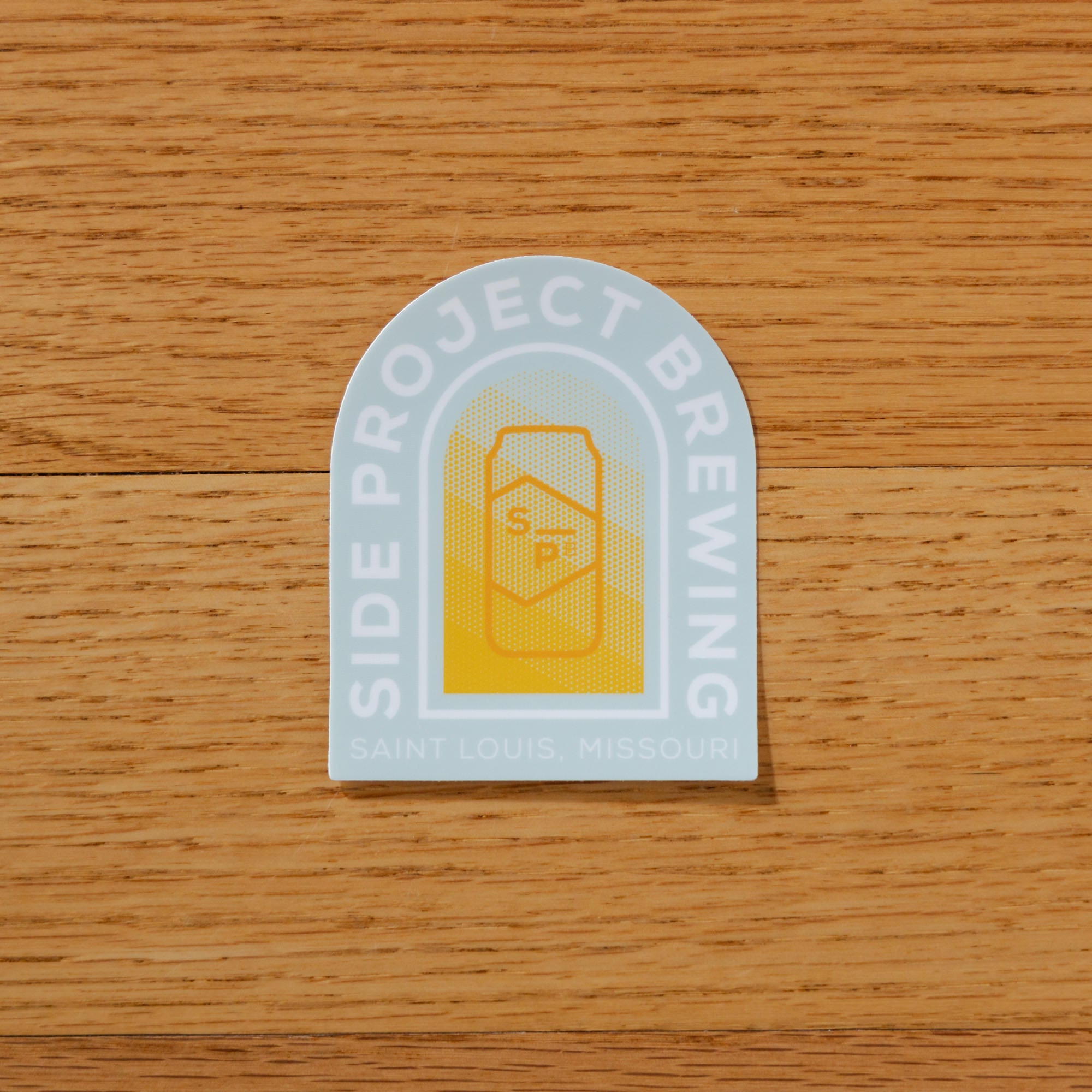 Arch Logo Sticker – Side Project Brewing