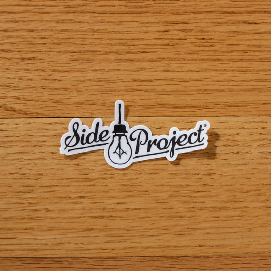 Script Logo Sticker