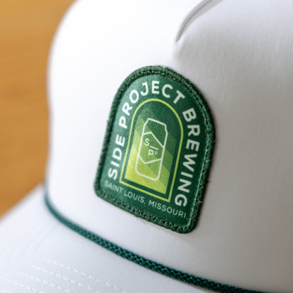 Imperial Wrightson Rope Hat - White / Dark Green