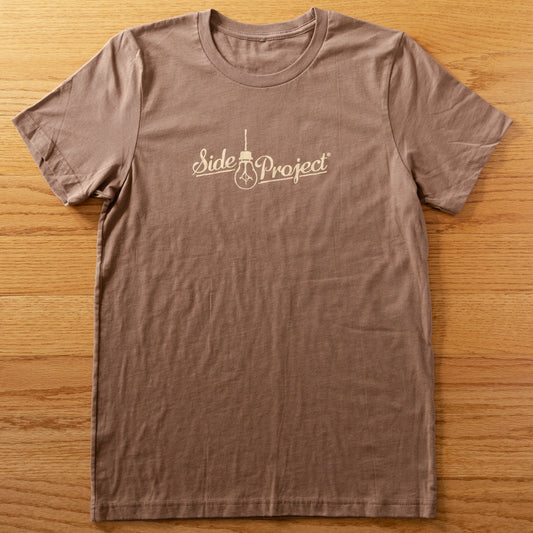 Script Logo T-Shirt - Vintage Brown