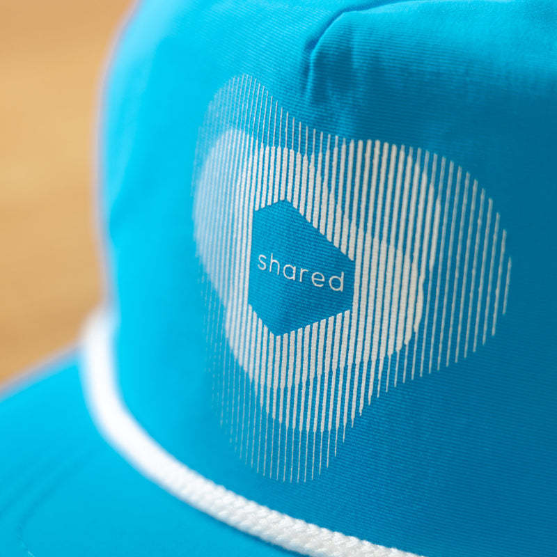 Shared Bright Blue 5-Panel Hat