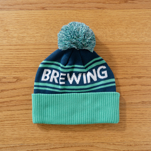 Shared Old School Pom Beanie