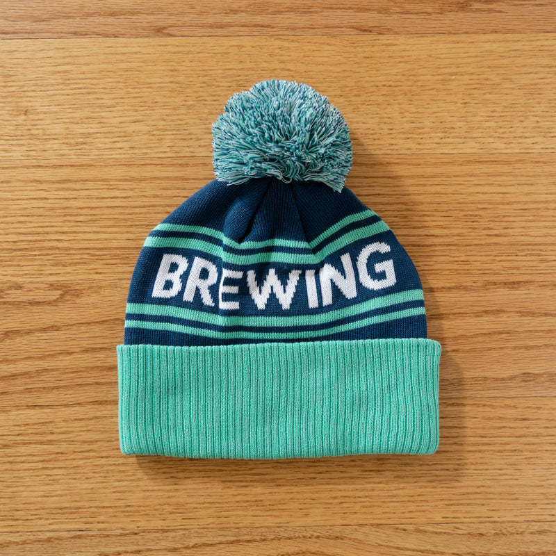 Shared Old School Pom Beanie