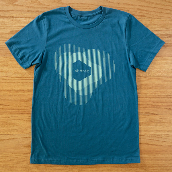 Shared Parfait Logo T-Shirt - Deep Teal