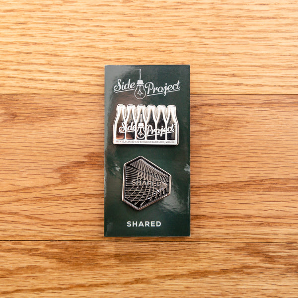 Side Project & Shared 2-pack Lapel Pins