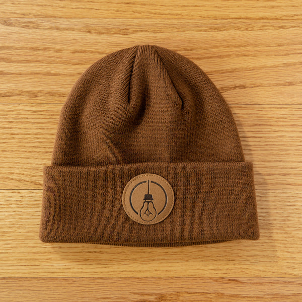 Side Project Walnut Brown Beanie