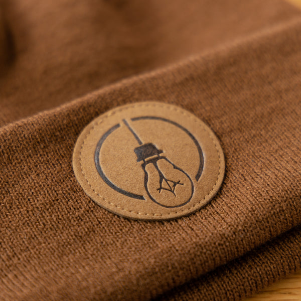 Side Project Walnut Brown Beanie