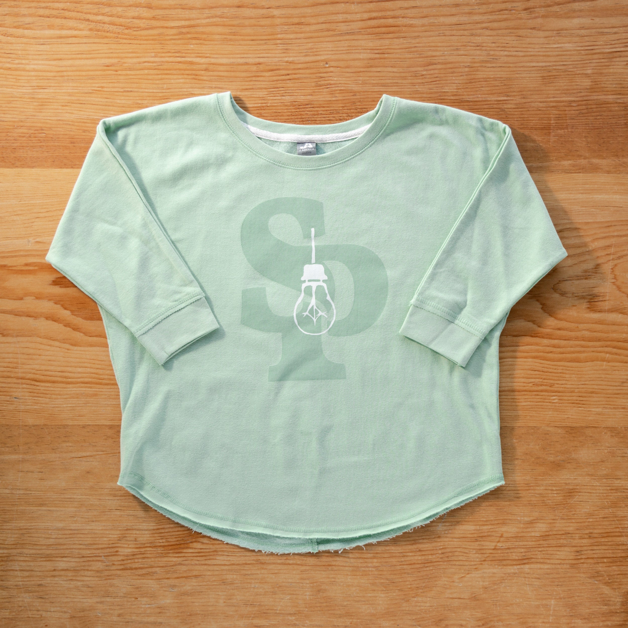 Side Project SP Light Bulb Ladies Sweatshirt