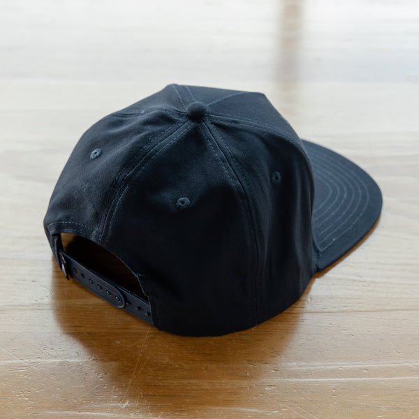 Side Project Logo with Barrel Navy Hat