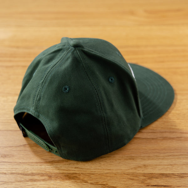 Side Project Embroidered Dark Green Hat