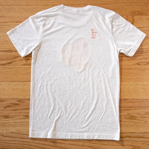 Shared Gradient Logo T-Shirt - Oatmeal