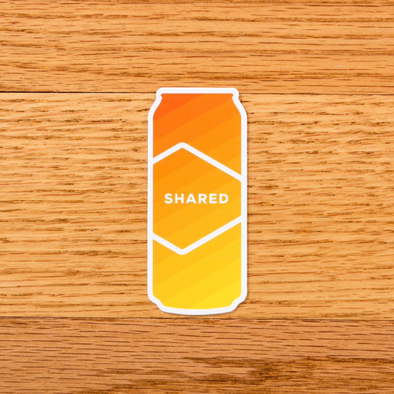 Shared Gradient Can Sticker