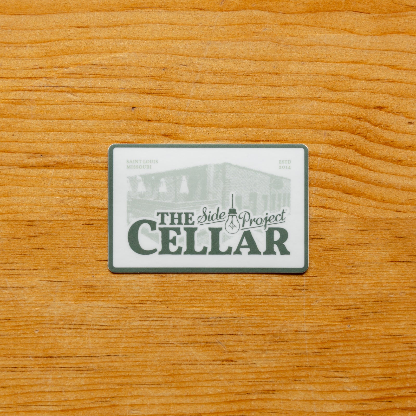 The Side Project Cellar Sticker – Side Project Brewing