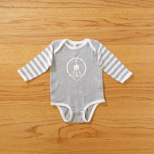 Side Project Circle Light Bulb Onesie