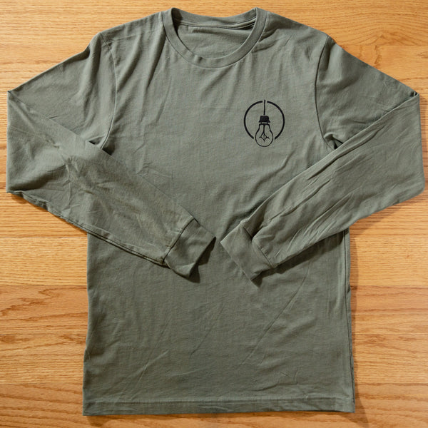 Side Project Long Sleeve T-Shirt - Military Green