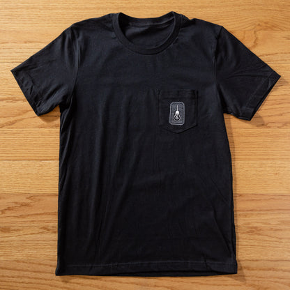 Side Project Invitational 2022 Pocket T-Shirt - Black - Medium Only