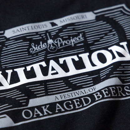 Side Project Invitational 2022 Pocket T-Shirt - Black - Medium Only