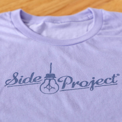 Script Logo T-Shirt - Lavender