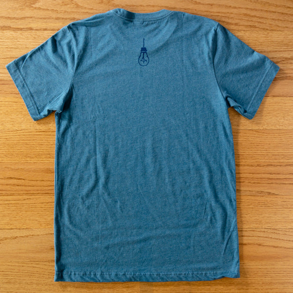 Side Project Logo T-Shirt - Heather Deep Teal