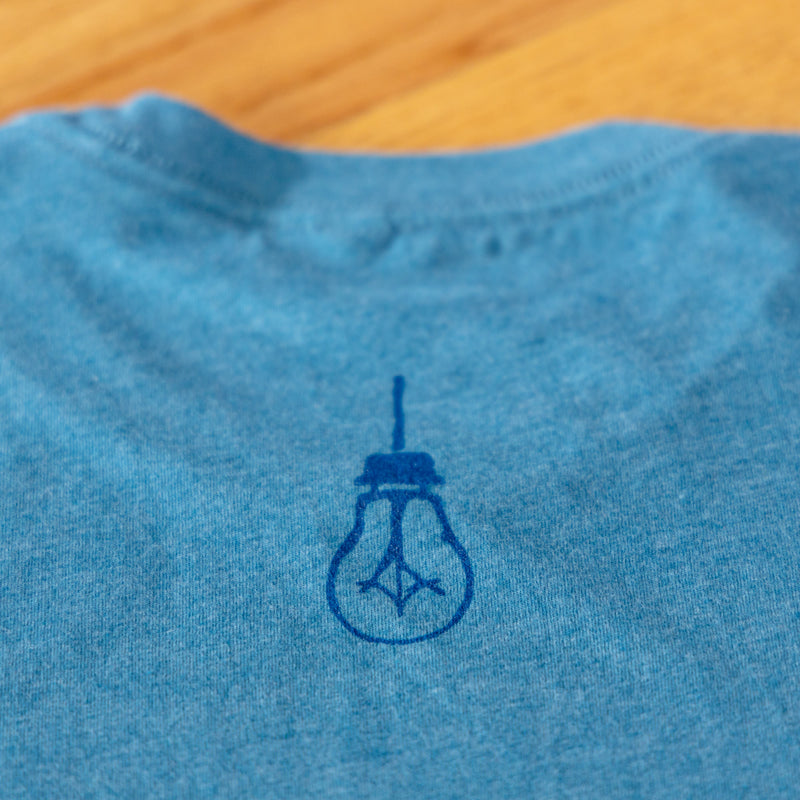 Side Project Logo T-Shirt - Heather Deep Teal
