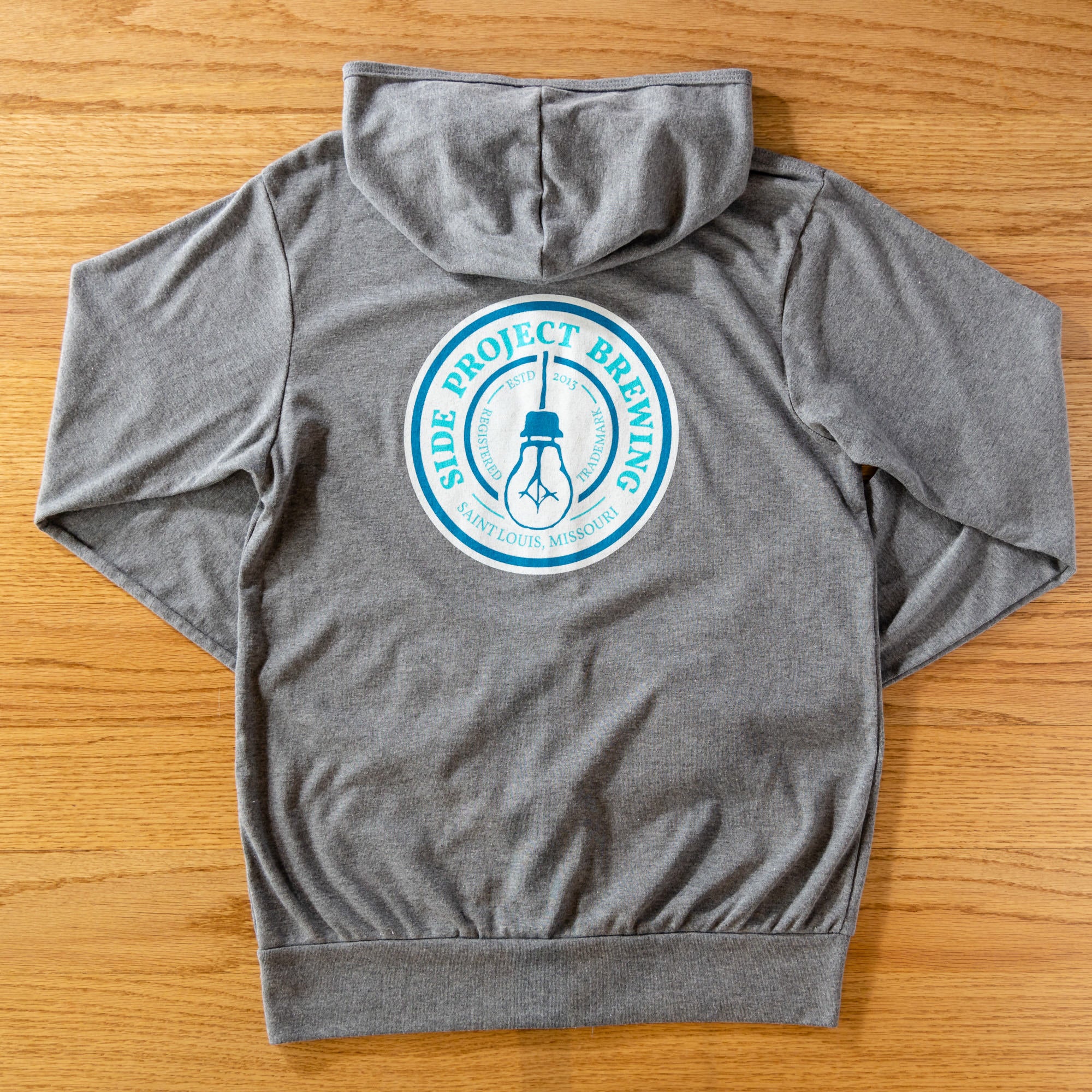 Side Project Light Weight Hoodie - Grey