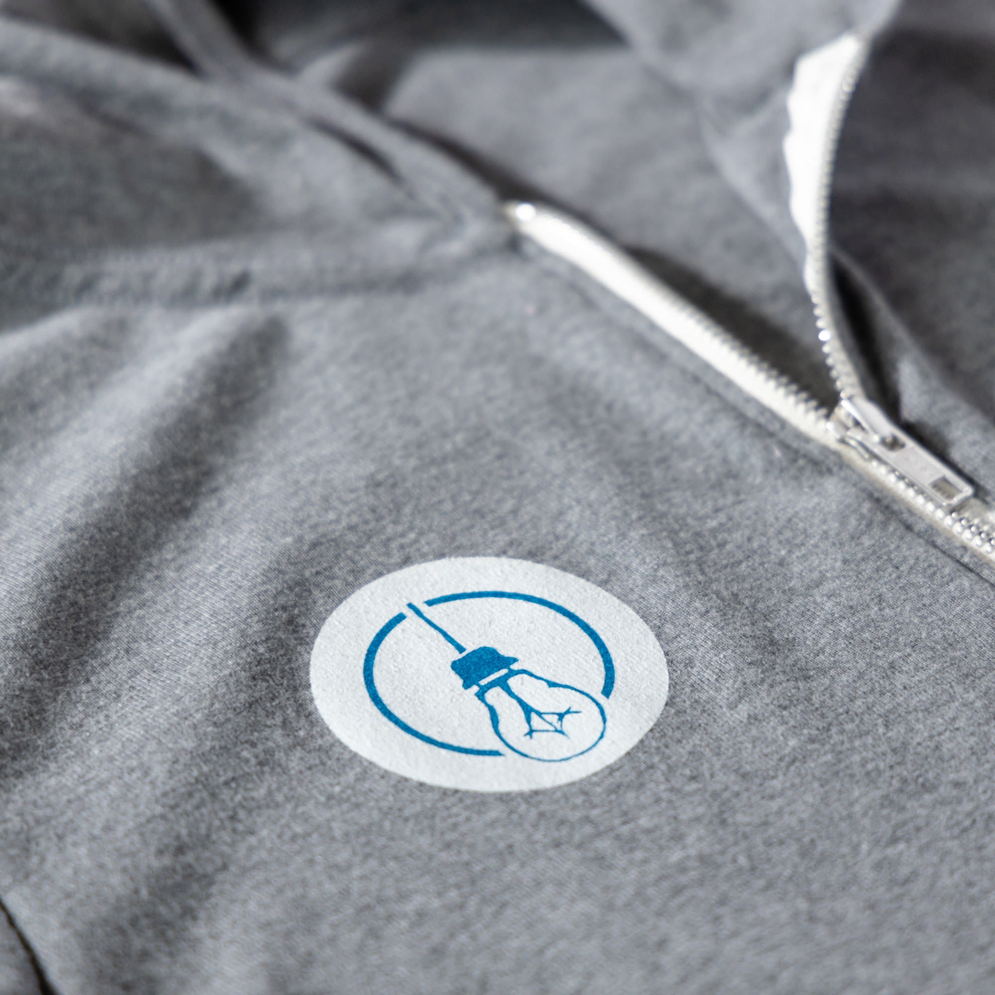 Side Project Light Weight Hoodie - Grey